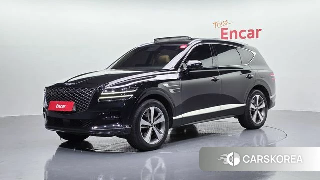 Genesis GV80 2021 Черный из Кореи