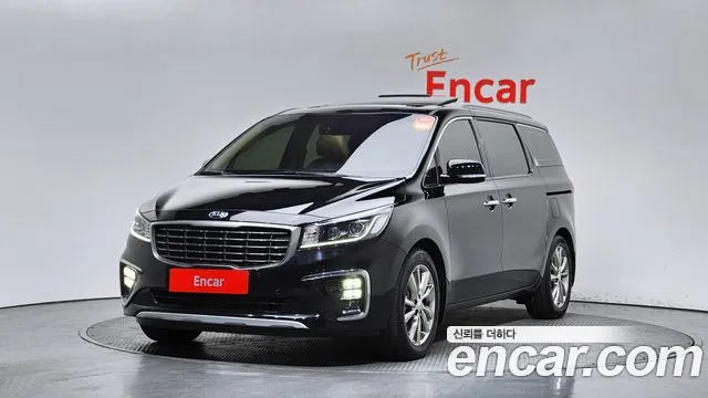 Kia The New Carnival 2020 Черный из Кореи