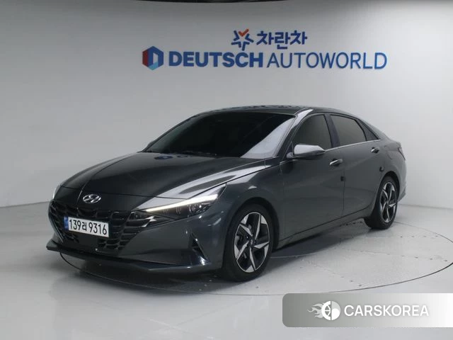 Hyundai Avante (CN7) 2020 Серый из Кореи