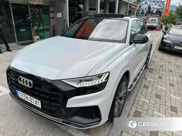 Audi Q8 (4M) 2022 Белый из Кореи