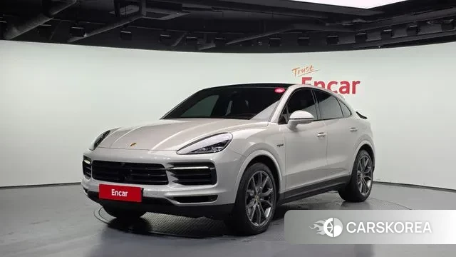 Porsche Cayenne (PO536) 2021 Жемчужный цвет из Кореи