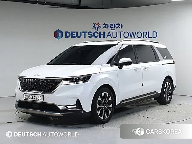 Kia Carnival 4th generation 2022 Белый из Кореи