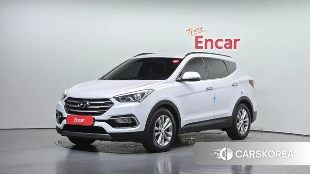 Hyundai Santa Fe The Prime 2018 Белый из Кореи