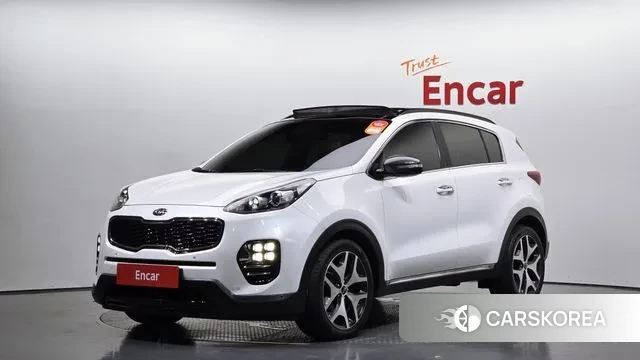 Kia Sportage 4th Generation 2018 Белый из Кореи