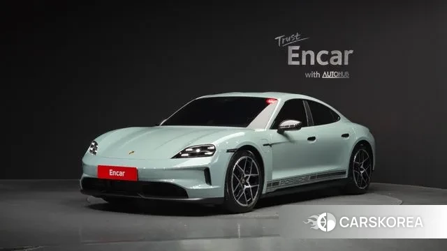 Porsche Taycan 2024 Цвет галактики из Кореи