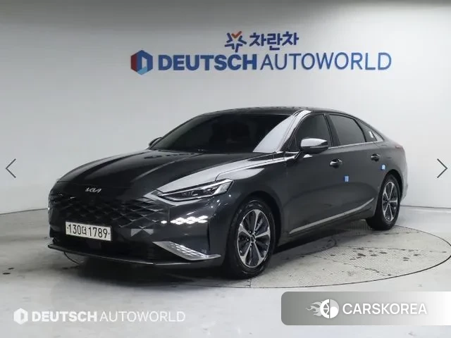 Kia K8 Hybrid 2022 Серый из Кореи