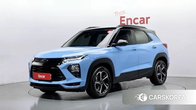 Chevrolet (GM Daewoo) Trailblazer 2022 Синий из Кореи