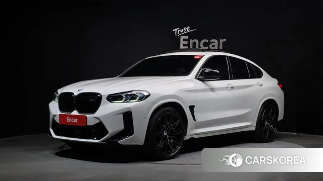 BMW X4M (G02) 2022 Белый из Кореи