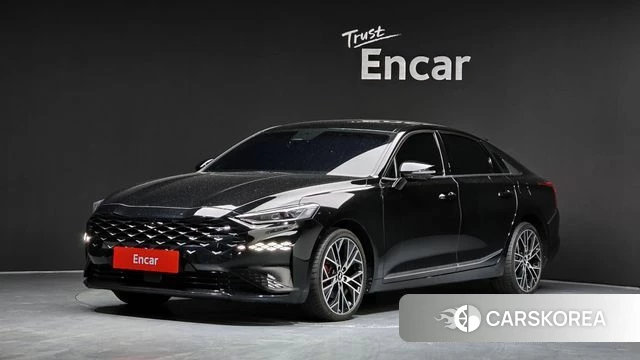 Kia K8 2021 Черный из Кореи