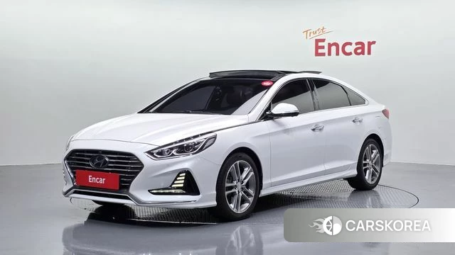 Hyundai Sonata New Rise 2018 Белый из Кореи
