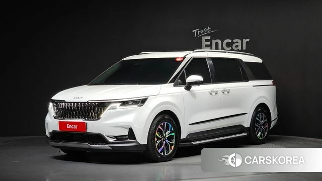 Kia Carnival 4th generation 2023 Белый из Кореи