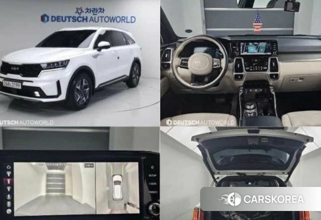 Kia Sorento 4th Generation 2021 Белый из Кореи