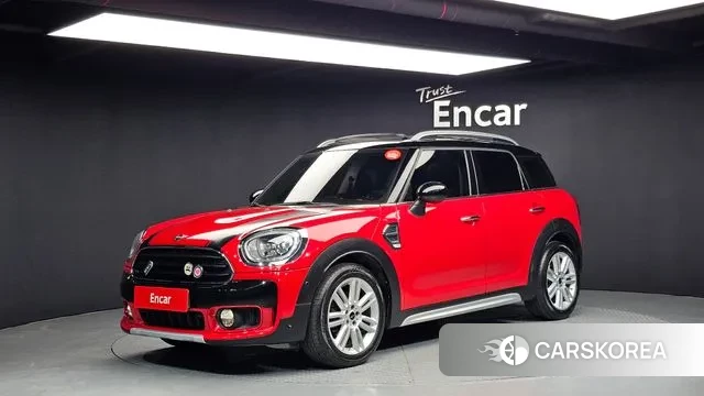 Mini Cooper Countryman 2019 Красный из Кореи