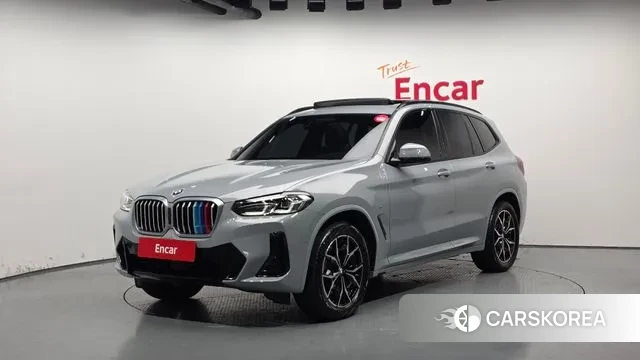 BMW X3 (G01) 2023 Светло-серебряный цвет из Кореи