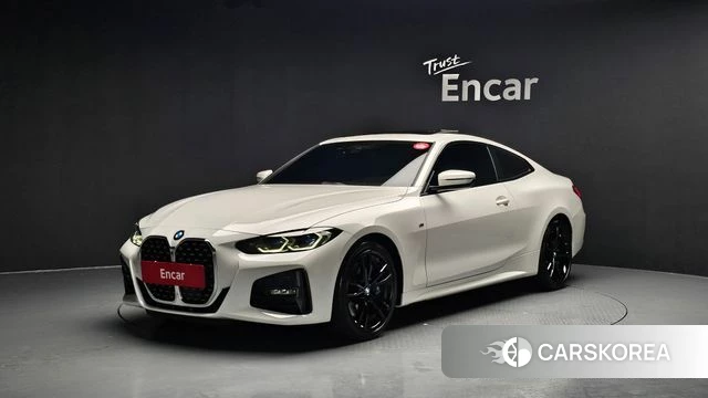 BMW 4 Series (G22) 2021 Белый из Кореи