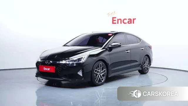 Hyundai The New Avante AD 2019 Черный из Кореи