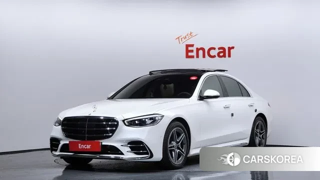 Mercedes-Benz S-Class W223 2022 Белый из Кореи