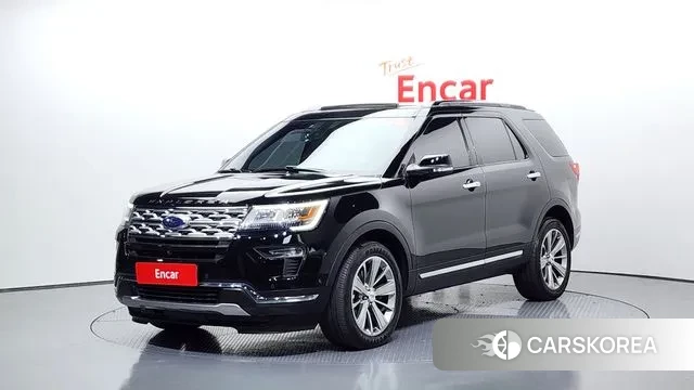 Ford Explorer 2018 Черный из Кореи