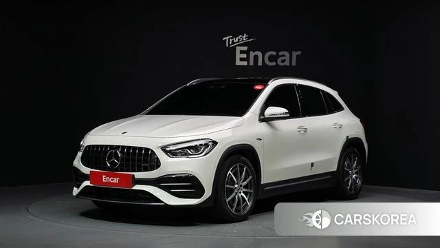Mercedes-Benz GLA - Class H247 2021 Белый из Кореи