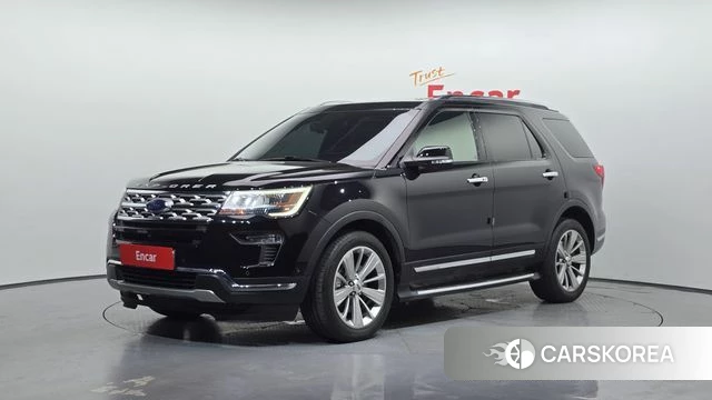 Ford Explorer 2019 Черный из Кореи