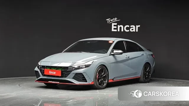 Hyundai Avante (CN7) 2022 Серый из Кореи