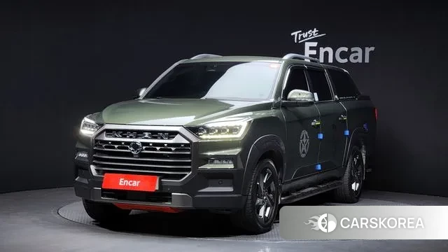 Ssangyong The New Rexton Sports Cannes 2023 Темно-зеленый из Кореи