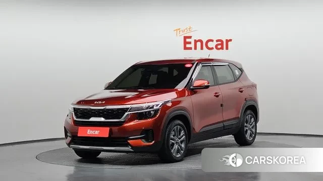 Kia Seltos 2021 Оранжевый из Кореи