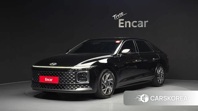 Hyundai Grandeur (GN7) 2022 Черный из Кореи