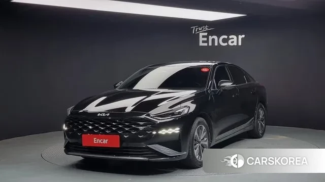 Kia K8 Hybrid 2021 Черный из Кореи