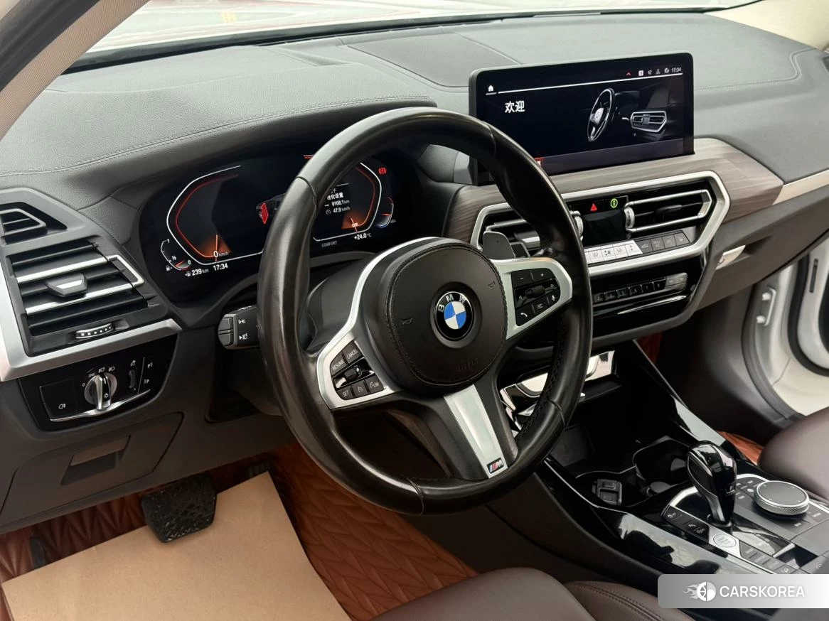 BMW X3 2021 Белый из Китая