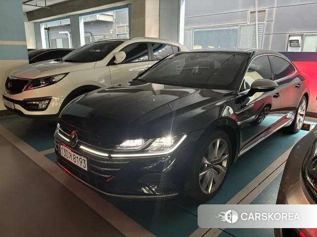 Volkswagen Arteon 2023 Черный из Кореи