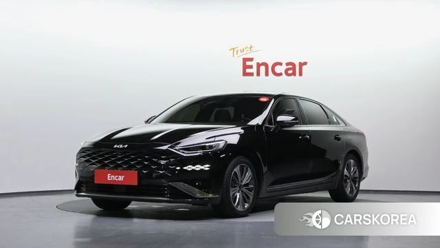 Kia K8 Hybrid 2022 Черный из Кореи
