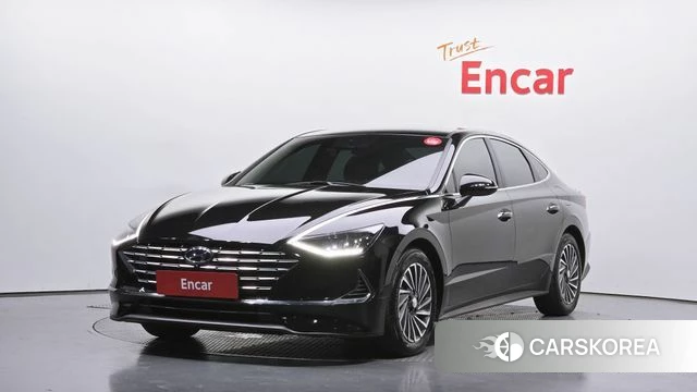 Hyundai Sonata Hybrid (DN8) 2022 Черный из Кореи