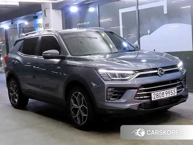 Ssangyong Beautiful Korando 2019 Серый из Кореи
