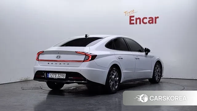 Hyundai Sonata (DN8) 2022 Белый из Кореи