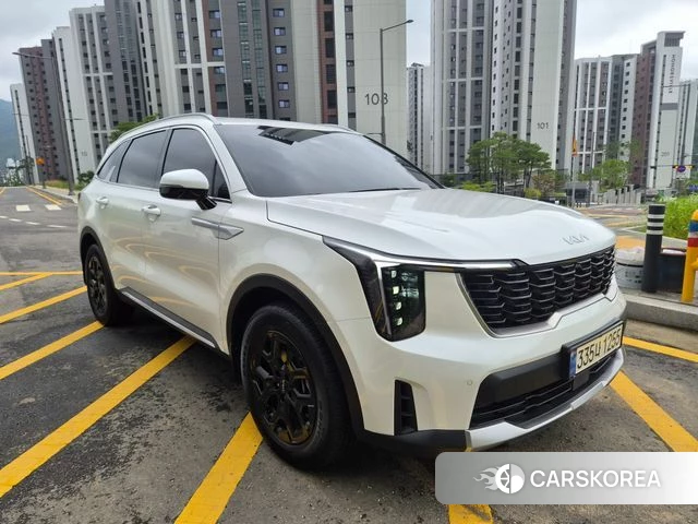 Kia The New Sorento 4th Generation 2024 Белый из Кореи