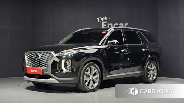 Hyundai Palisade 2022 Черный из Кореи