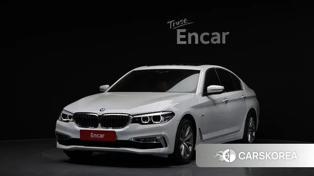 BMW 5 Series (G30) 2018 Белый из Кореи