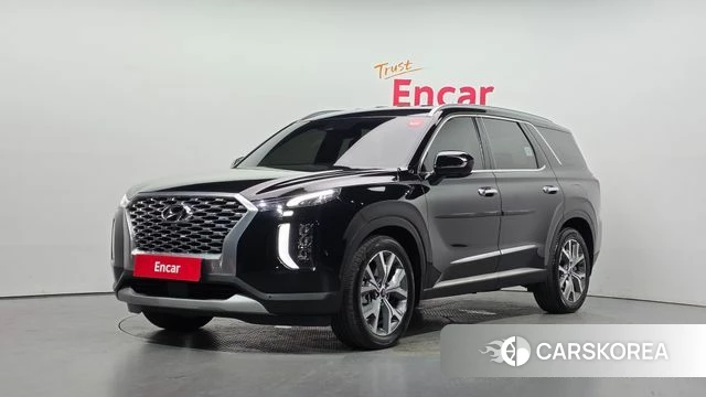 Hyundai Palisade 2021 Черный из Кореи