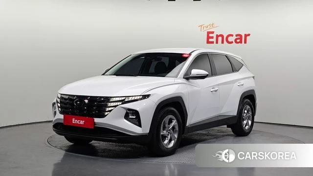 Hyundai Tucson (NX4) 2021 Белый из Кореи