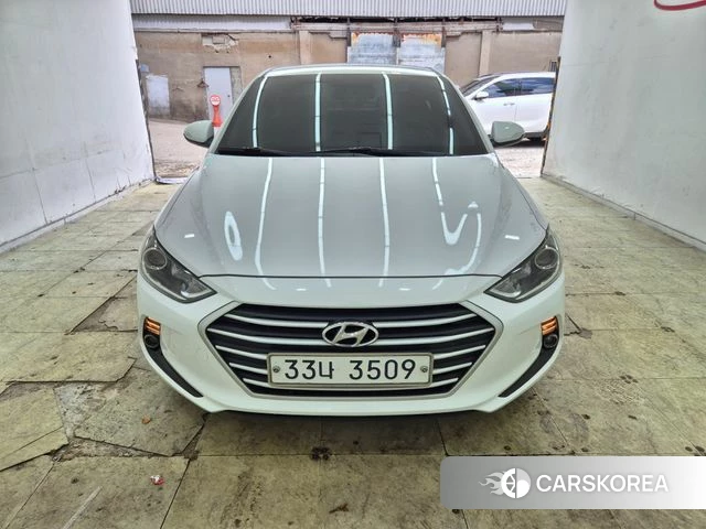 Hyundai Avante AD 2018 Белый из Кореи