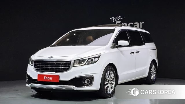 Kia All New Carnival 2018 Белый из Кореи