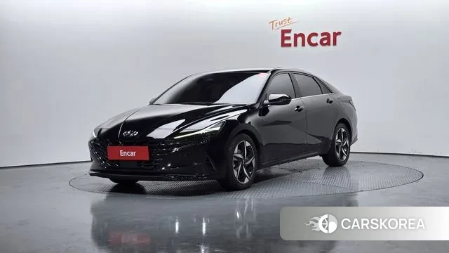 Hyundai Avante (CN7) 2020 Черный из Кореи