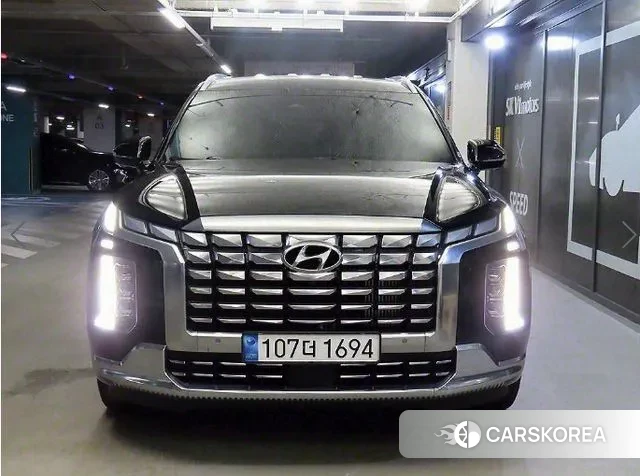 Hyundai The New Palisade 2023 Черный из Кореи