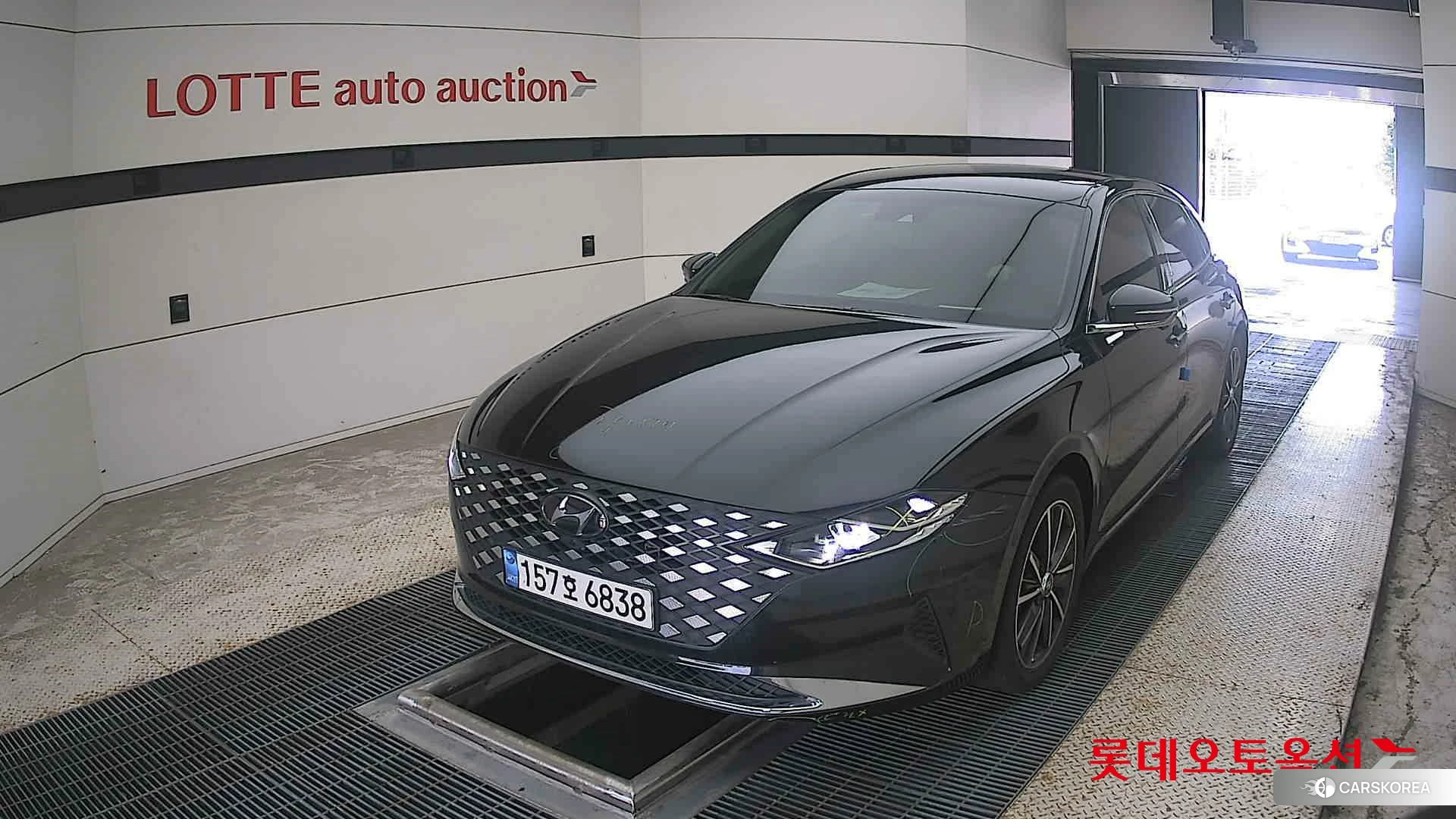 Hyundai Grandeur 2022 Черный из Кореи