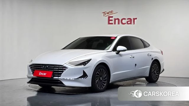 Hyundai Sonata Hybrid (DN8) 2021 Белый из Кореи