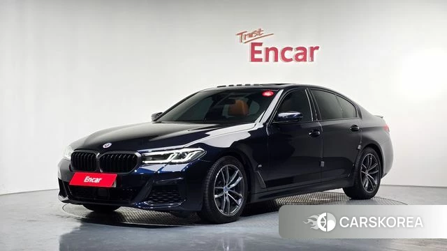 BMW 5 Series (G30) 2023 Черный из Кореи