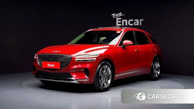 Genesis GV70 2021 Красный из Кореи