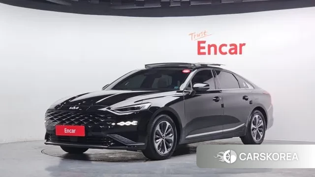 Kia K8 Hybrid 2022 Черный из Кореи