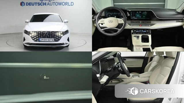 Hyundai The New Grandeur IG 2022 Белый из Кореи